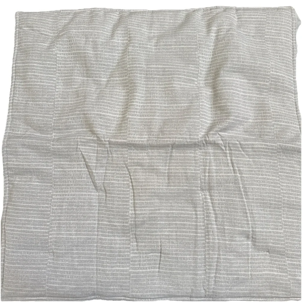 Pottery Barn Airstream Cambria Textural Cotton Sham Quilted Euro 26